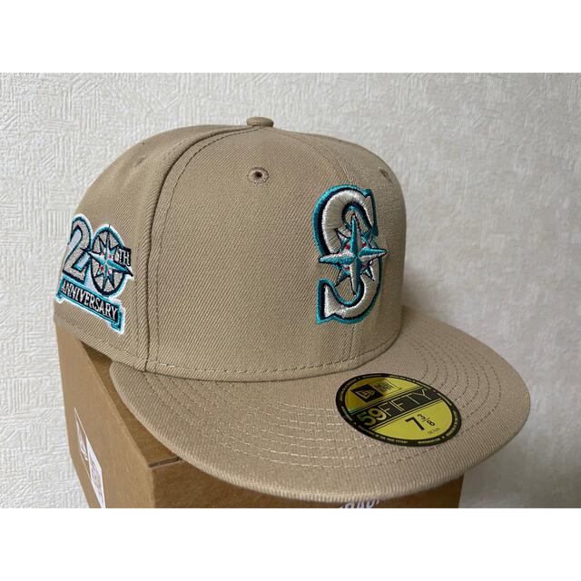 ニューエラ × FAM 59fifty シアトル・マリナーズ 7 3/8 - 帽子