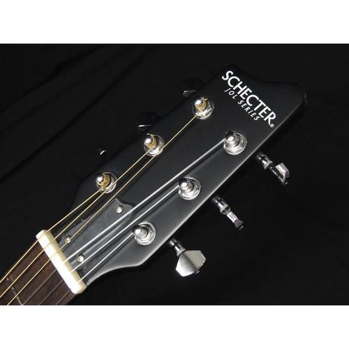 SCHECTER OL-FL-N SNTL ナイロン弦 シェクター 薄胴 エレガット ギター Fホール エレアコ テレキャスターシェイプ サテン  ナチュラル - 楽器、器材